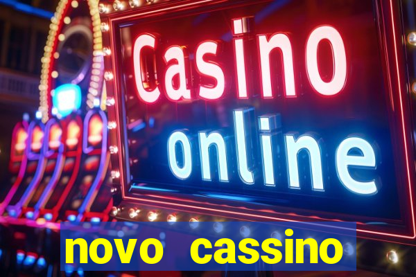 novo cassino pagando no cadastro